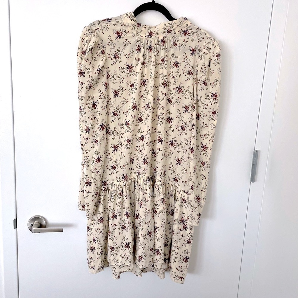 Veronica Beard creamy floral white mini dress NWOT